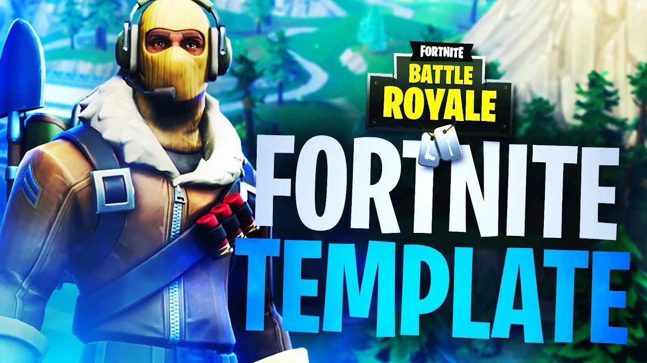 NEW "RAPTOR" SKIN FORTNITE THUMBNAIL TEMPLATE V2 ...