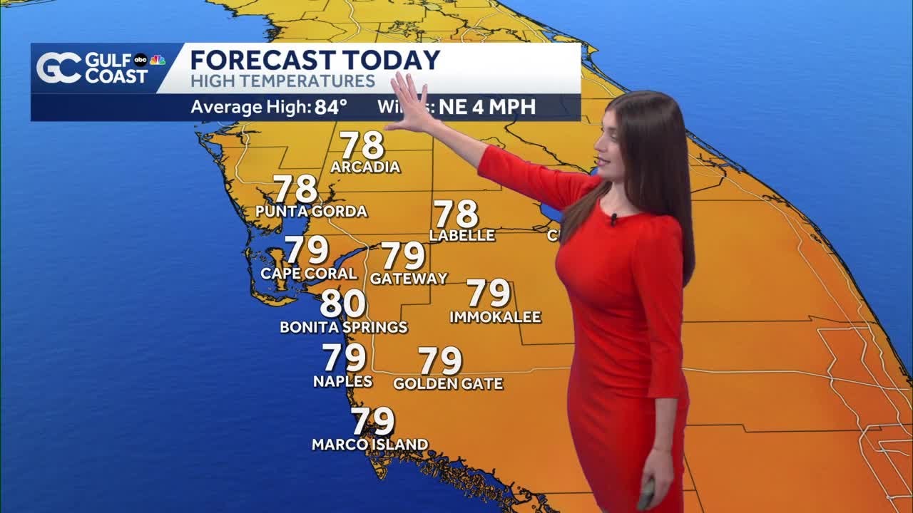 Cooler than average temperatures for the Gulf Coast Saturday - YouTube