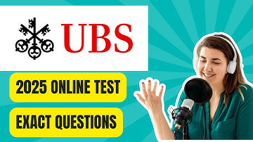 2025 UBS Online Assessment and ModernHire Video Interview Answers