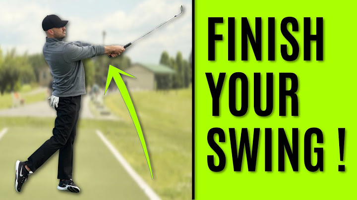 GOLF: Finish Your Swing | How To Swing To A Full Finish