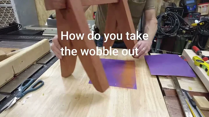 Leveling legs on your bench or chairs #shorts