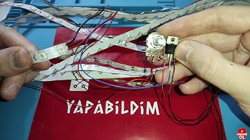 SESE DUYARLI LED / SESE DUYARLI ŞERİT LED YAPIMI / MUSIC REACTIVE LED STRIP