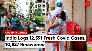 Covid-19 Update: India Records 12,591 New Cases; 10,827 Recoveries In Last 24 Hours | Corona Cases