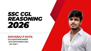 SSC CGL REASONING 2026 | 10-09-2024 Old question paper |ಕನ್ನಡದಲ್ಲಿ ವಿವರಣೆ #ssckarnataka #ssccgl2026