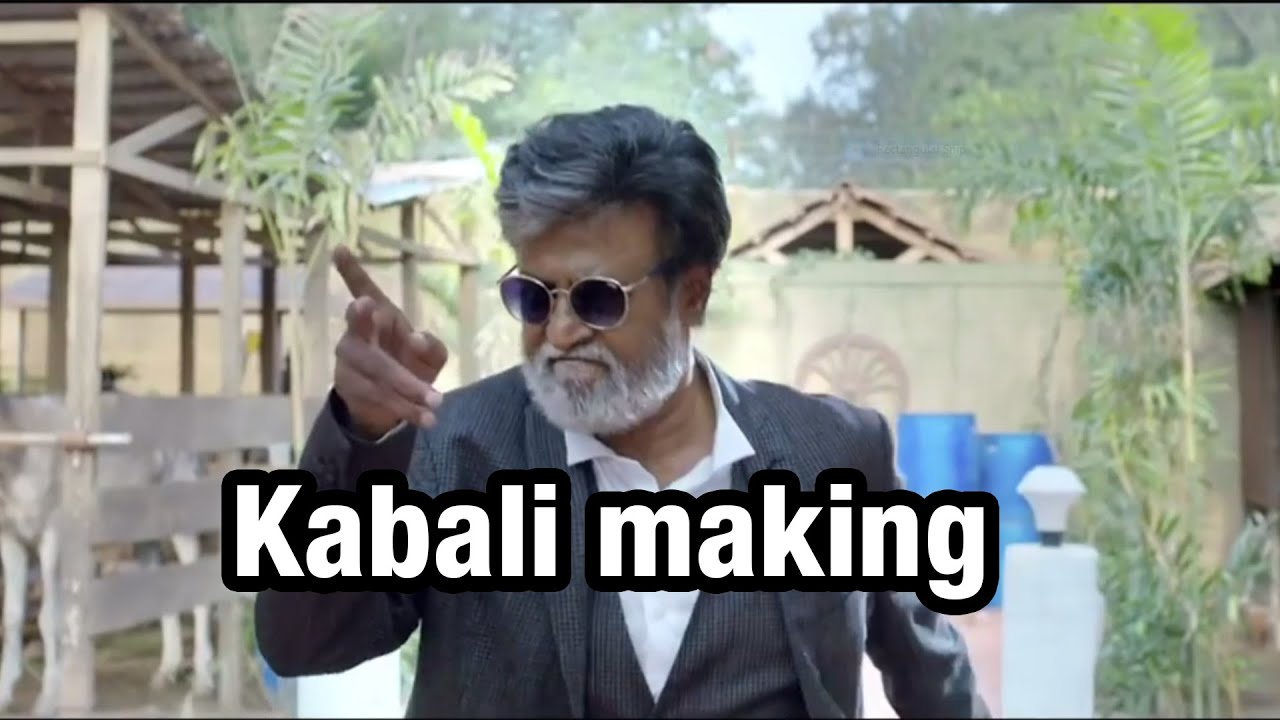 Behind the scenes Kabali......