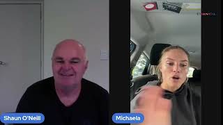 Shaun O'Neill Interviews Michaela Blyde