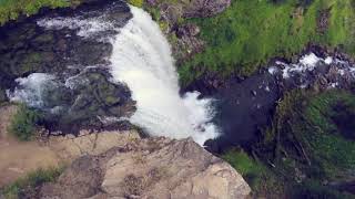 SATISFYING HIGH ANGLE VIEW OF WATERFALLS TIMELAPSE 2019 | TIMELAPSE TV