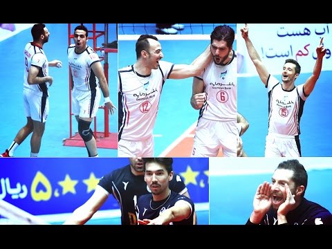Sarmayeh Bank 3 1 Paykan Iran Volleyball Super League 2015 16