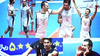 Sarmayeh Bank 3 - 1 Paykan Iran Volleyball Super League 201516