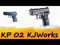 Réplique pistolet airsoft Sig P229 KJ Works KP-02 full metal GBB 1.5J