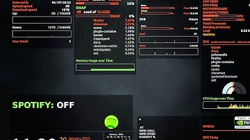 part 3 Conky : Conky Analyse - missing parameters