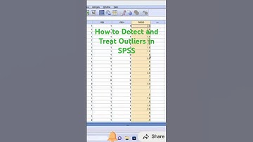 How to Detect and Treat Outliers in SPSS