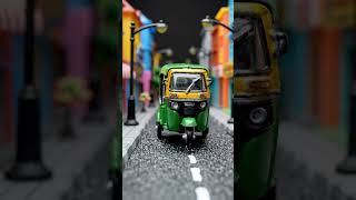 Diecast Bajaj Auto Rickshaw Toy | Mini Three Wheeler Model #DiecastToy #ThreeWheeler #ToyShorts