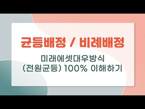 공모주 핑거 솔루엠의 사례로 알아보는 미래에셋대우 방식 100 이해하기 균등배정 비례배정 청약 설명 