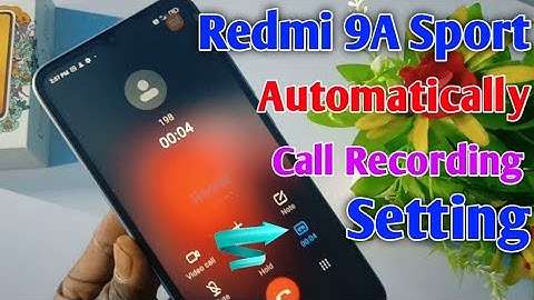 Redmi 9A Sport Me Automatically Call Recording Setting | Redmi 9A Me Automatically Call Recording