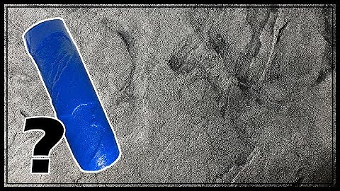 Stamped Concrete Roller Demo | Slate Roller RL 113004