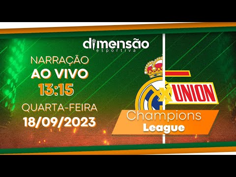 UEFA Champions League 2023/24: Real Madrid x Union Berlin (NARRAÇÃO AO VIVO) - Dimensão Esportiva
