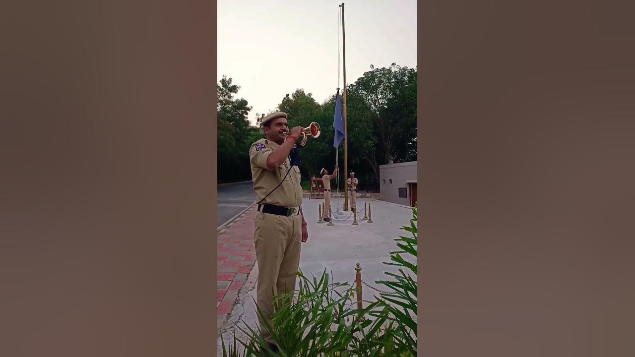 Retreat Bugle call || TS police #short Retreat Bugle call || TS police #short