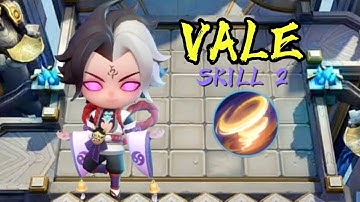 VALE SKILL 2 BEST TRICK!!! THE MOST EXCITING COMMANDER TO PLAY || MAGIC CHESS 2024