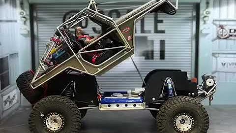 Scale Built Jeep JK hinged body