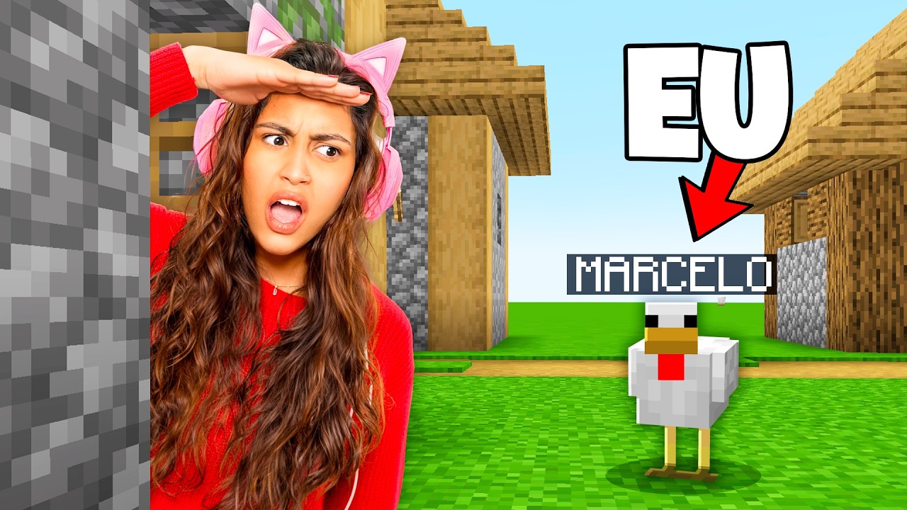 Usei DISFARCE DE ANIMAL no ESCONDE-ESCONDE!