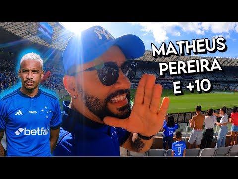 VLOG CRUZEIRO 3x0 PATROCINENSE! *Matheus Pereira joga MUITO!*