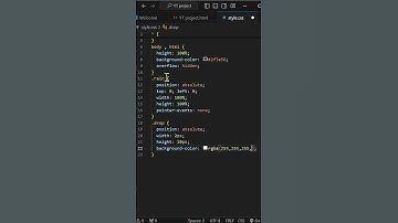 Rain Animation with HTML, CSS & JavaScript | Beginner Web Development Tutorial