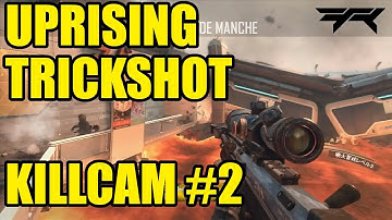 First Killcam on Uprising DLC map pack #2 | Black ops 2 trickshot killcam
