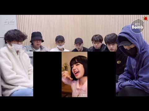 bts reaction to blackpink-lisa tiktok edits part 2.❤️👑