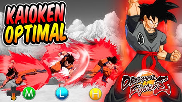 Optimal Kaio-Ken Combo Guide for Baseku | Max Damage DBFZ!