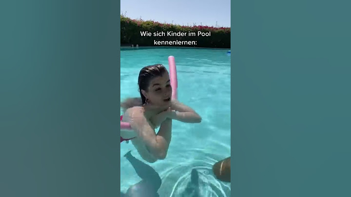 Wie sich Kinder im Pool kennenlernen 👶🏼 mit Anna Gazanis