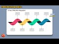 32powerpoint wave design 8 year timeline vector infographic slide  office 365  free download