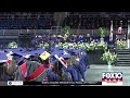 Commencement ceremonies held at local universities