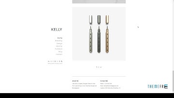 Kelly - Minimal Portfolio and Photography WordPress Theme        Hayw
