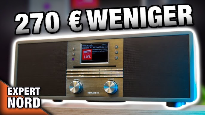 DIGITRADIO 601 | Internet-Stereoradio mit CD-Player, Bluetooth und  Steuerung per App | TechniSat - YouTube