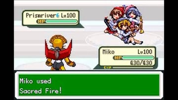 Touhoumon 1.8 Enhanced Bugged Team vs Trainer Red