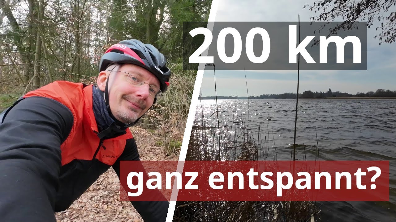 200 km entspannt aber zügig mit dem Rennrad | Tour zur Mecklenburgischen Seenplatte