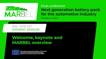 Final Event | OPENING PLENARY: Welcome, keynote and MARBEL overview
