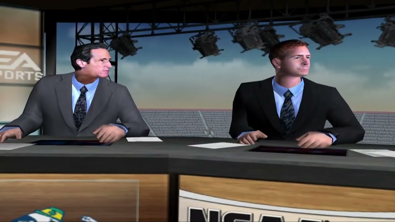 NCAA 07 PS2: USC vs Norte Dame Part 1 - Full Gameplay Walkthrough Longplay No Commentary