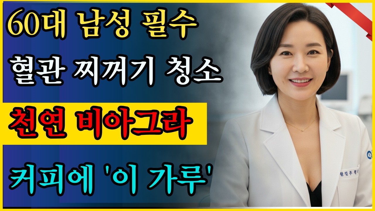 매일 아침 공복에 '이것' 마셨더니... 아내가 놀랐습니다. 20년 젊어지는 기적의 레시피 #혈관청소 #중년건강