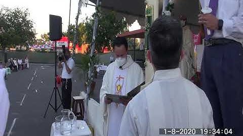 BÍ TÍCH THÁNH TẨY BAN CHO CÁC DỰ TÒNG tại ST BONIFACE