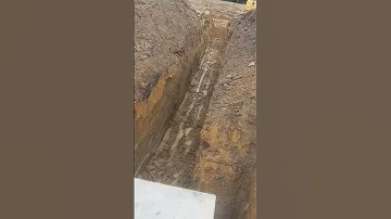 Trench Non Compliant By OSHA Standards Danger OSHA Cavein Buried Death 29CFR1926 Shortsfeed 