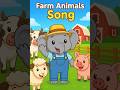 Farm Animals Song 🐄🐖🐑 | Moo, Oink & Baa Song for Kids | ABC Joy Kids