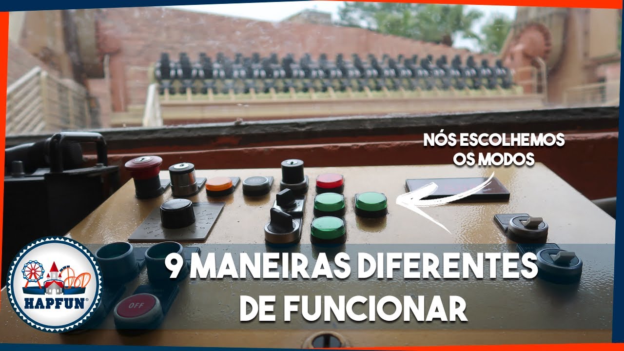 Você NUNCA viu o Ekatomb do Hopi Hari funcionando DESSE JEITO #VocêSabia? EP62 | Hapfun