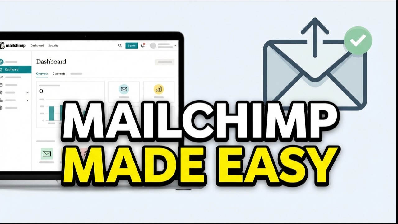 How to Use Mailchimp (Beginner Step-by-Step Tutorial) - YouTube