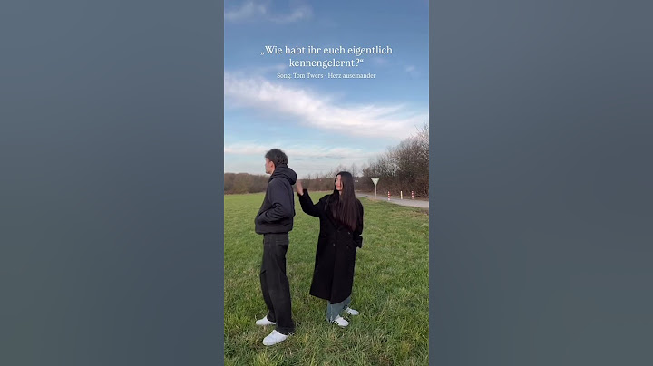 Wie habt ihr euch kennengelernt? 🤍