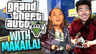 GTA V W/ THE WIFEY MAKAILA!