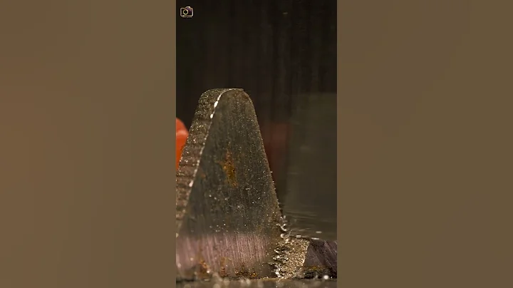 ASMR knife sharpener close up macro #shortvideo #satisfying #closeup #asmr #macro #experiment