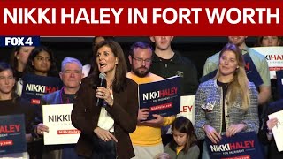 ⁣LIVE: Nikki Haley in Fort Worth ahead of Super Tuesday | FOX 4