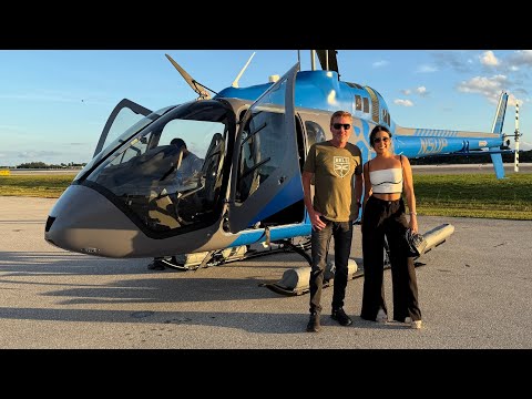 Into The Cockpit - Phenom 300e Flight To Pick Up New Helicopter!